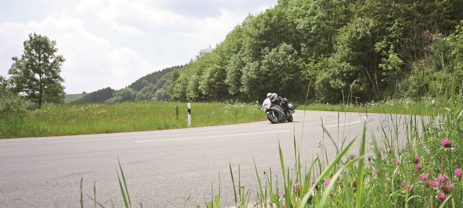 Motorradfahren im Sauerland